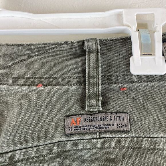 Abercrombie & Fitch Olive Boot Cut Pants - Picture 14 of 16